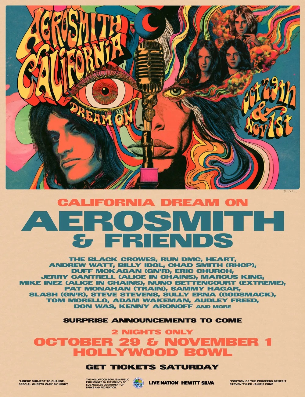 Aerosmith volverá a tocar en vivo con invitados estelares